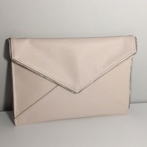 Brand new light pink clutch